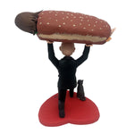 Burger Funny Style Wedding Bobblehead Doll
