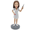 Female Nurse Bobblehead Customize