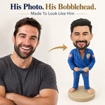 Personalized Judo Bobblehead Doll