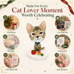 Custom Cat Bobblehead from Photos