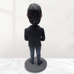 Personalized Business Figurine with Globe
