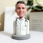 Custom Half Body Doctor Bobblehead