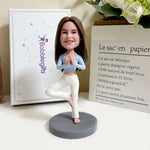 Personalized Yoga Bobblehead Gift