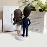 Personalized Bride and Groom Figurines for Wedding Gifts