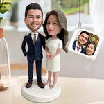 Personalized Bride and Groom Figurines for Wedding Gifts