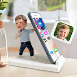 Personalized Bobblehead Phone Holder