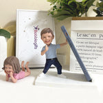 Personalized Bobblehead Phone Holder