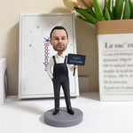 Happy Retirement Custom Bobblehead