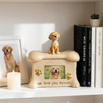 Custom Dog Urn with Personalized Bobblehead