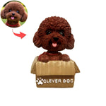 Personalized Teddy Dog Bobblehead Gift