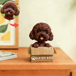 Personalized Teddy Dog Bobblehead Gift