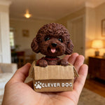 Personalized Teddy Dog Bobblehead Gift