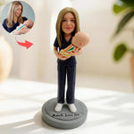 Custom Midwife Bobblehead from Photo