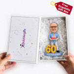 Personalized 60th Birthday Custom Bobblehead