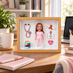 Personalized 3D Figurine Shadow Box – Custom Gift for Any Occasion