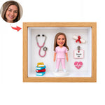 Personalized 3D Figurine Shadow Box – Custom Gift for Any Occasion