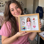 Personalized 3D Figurine Shadow Box – Custom Gift for Any Occasion