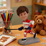 Custom Ice Hockey Bobblehead for Kids
