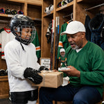 Personalized Hockey Figurine – Custom Bobblehead with Logo, Name & Uniform Design