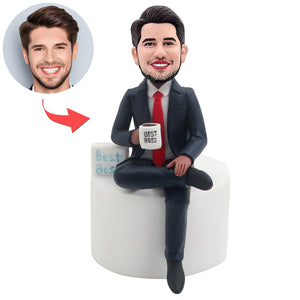 Custom Bobbleheads Birthday Gift For Boss(Not Include Base)