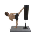 Personalized Martial Arts Kickboxing Figurine Gift