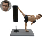 Personalized Martial Arts Kickboxing Figurine Gift