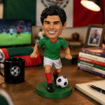 Custom Soccer Player Bobblehead Kicking Ball
