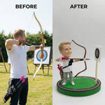 Custom Personalized Archery Player Bobblehead Gift