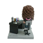 Custom Personalized Female Teacher Bobblehead from Photo