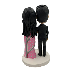 Indian Couple Custom Bobblehead
