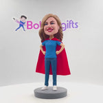 Mother's Day Gift Custom Super Mom Bobblehead