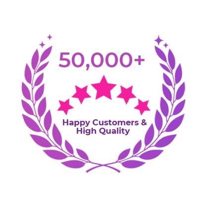 <p>50,000+ Happy Customers</p>